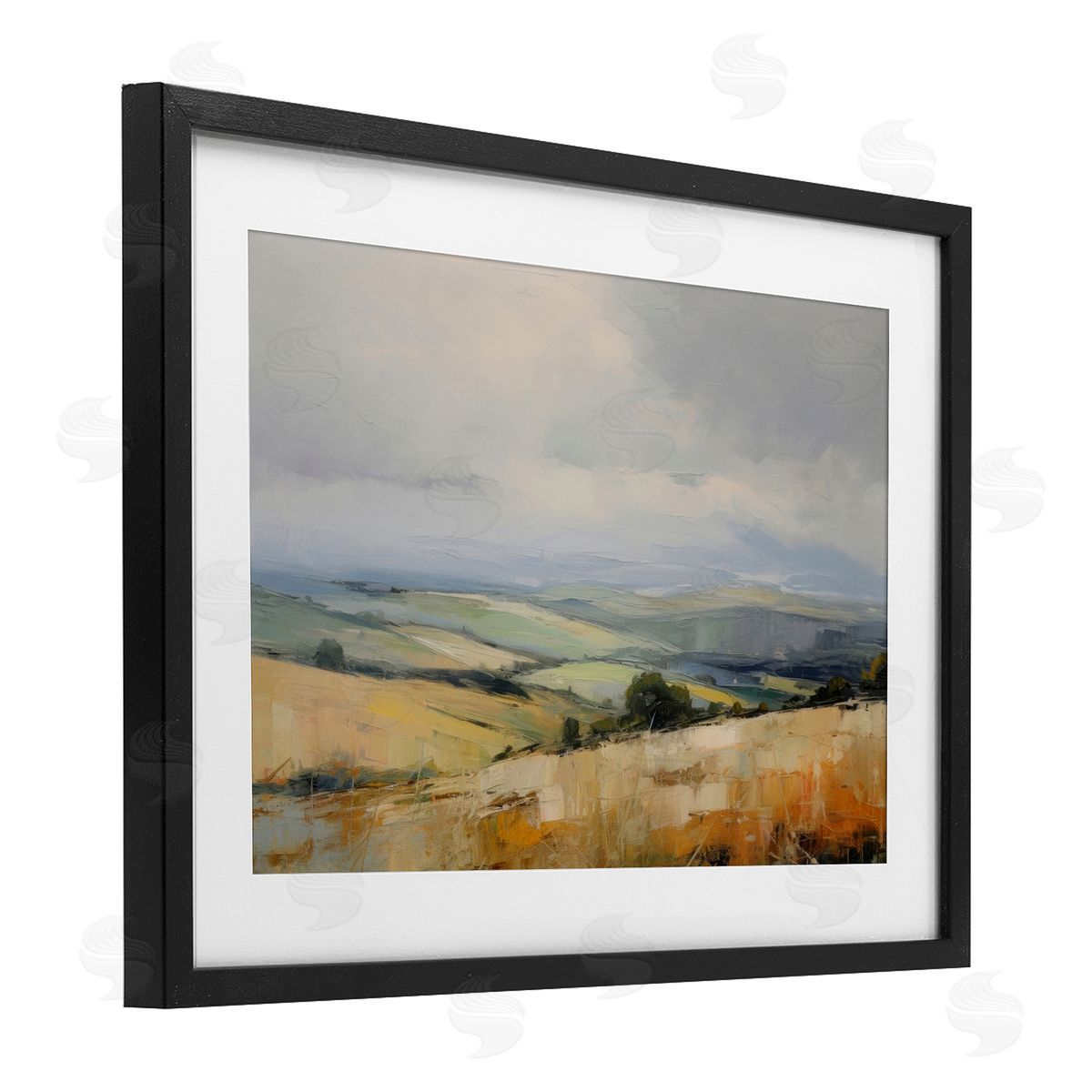 LSR Creative Studio Neverending Landscape Horizon Canvas Wall Art Print