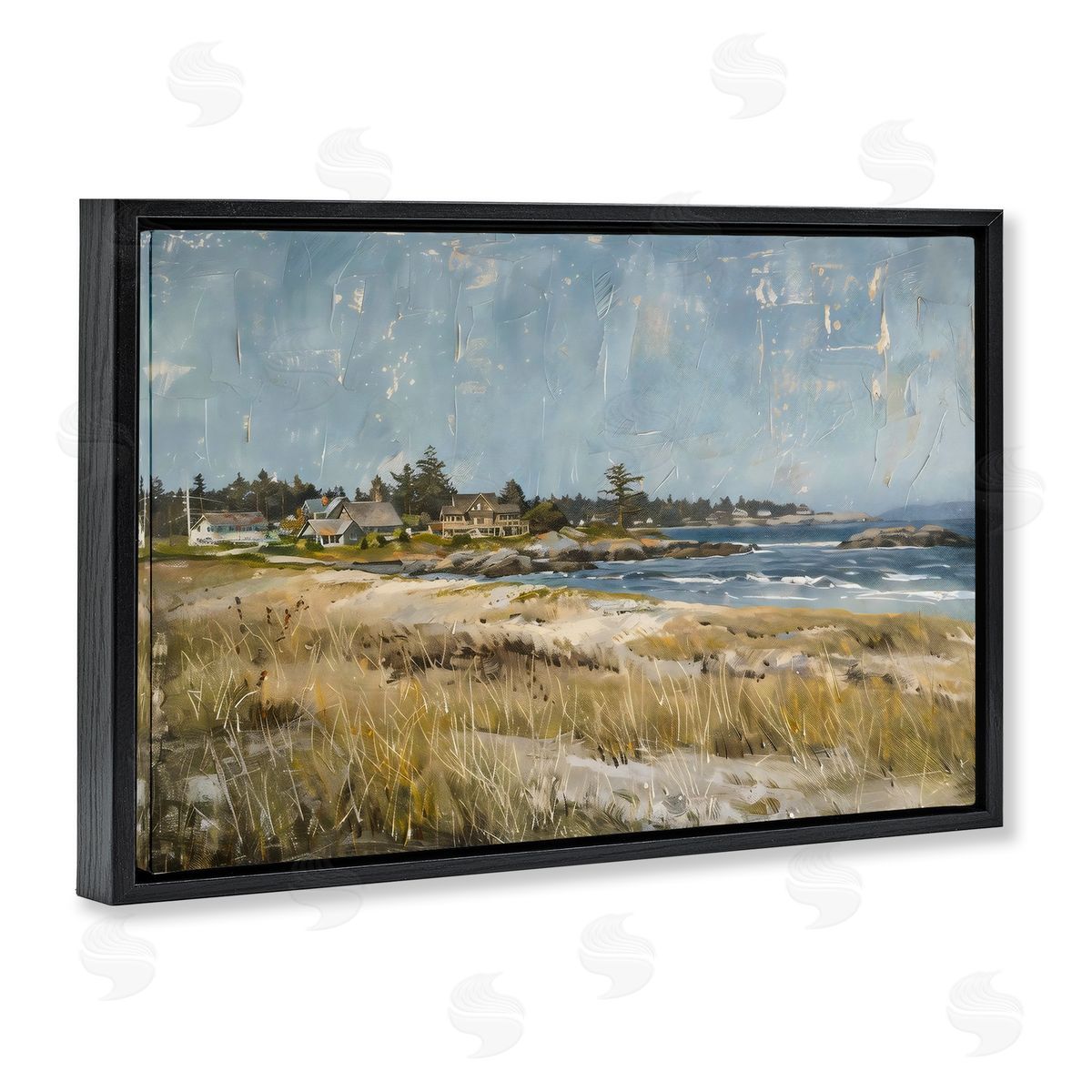 LSR Creative Studio Shoreline Splendor View Canvas Wall Art Print