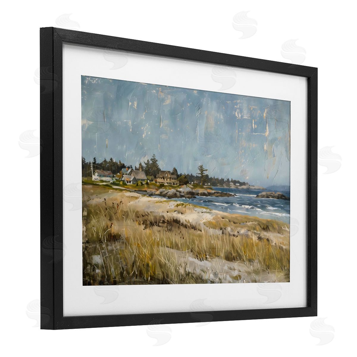 LSR Creative Studio Shoreline Splendor View Canvas Wall Art Print
