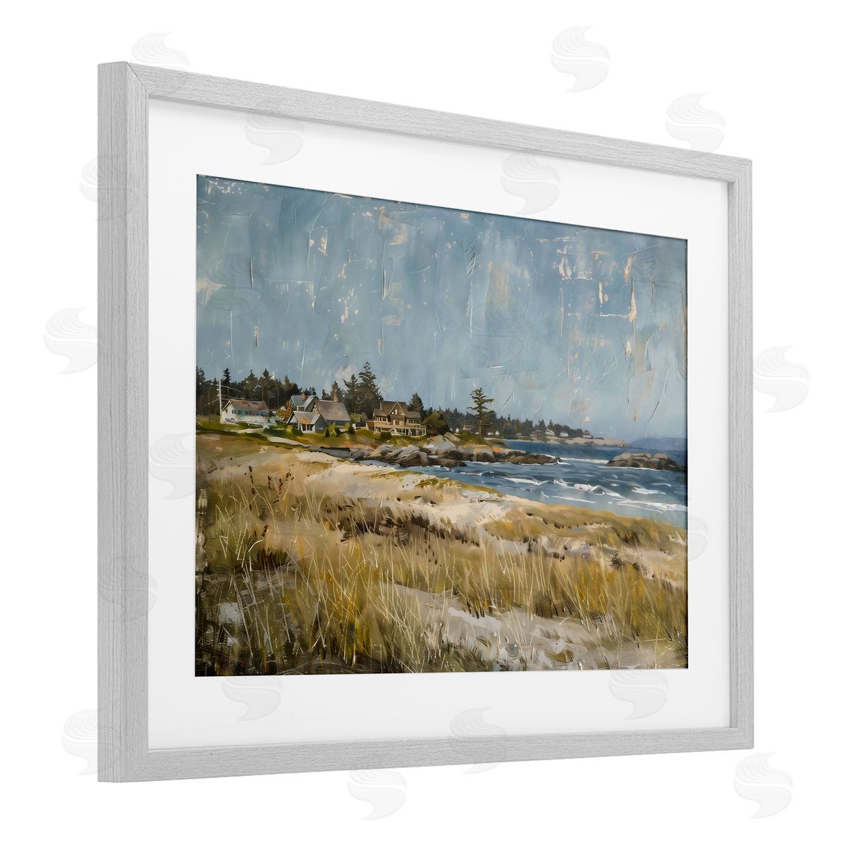 LSR Creative Studio Shoreline Splendor View Canvas Wall Art Print