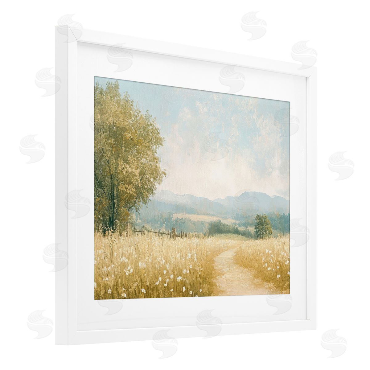 LSR Creative Studio Pastoral Wandering Path Canvas Wall Art Print