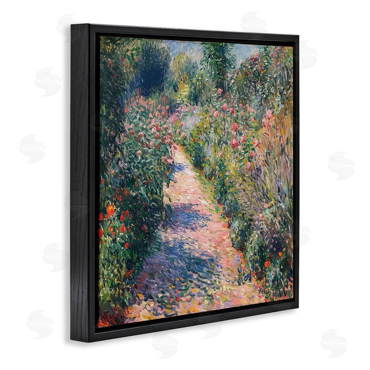 LSR Creative Studio Impressionist Wildflower Path Canvas Wall Art Print