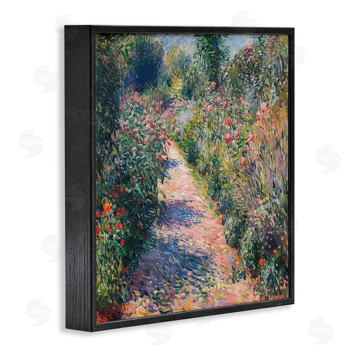 LSR Creative Studio Impressionist Wildflower Path Canvas Wall Art Print