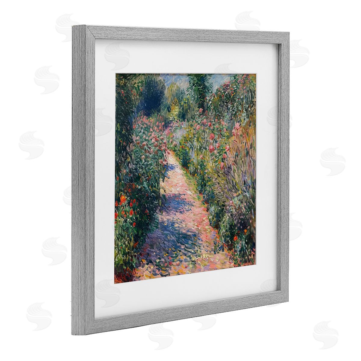 LSR Creative Studio Impressionist Wildflower Path Canvas Wall Art Print