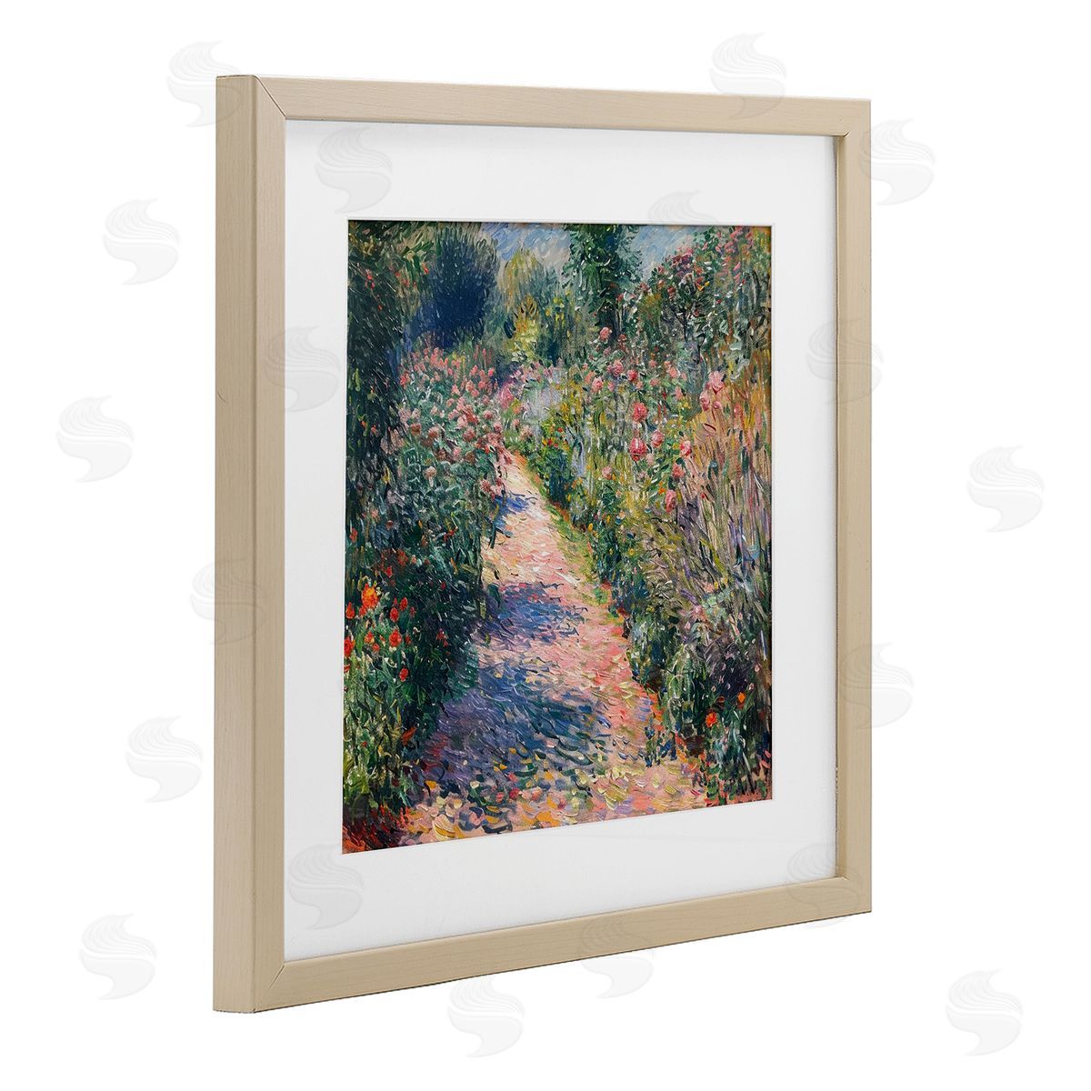 LSR Creative Studio Impressionist Wildflower Path Canvas Wall Art Print