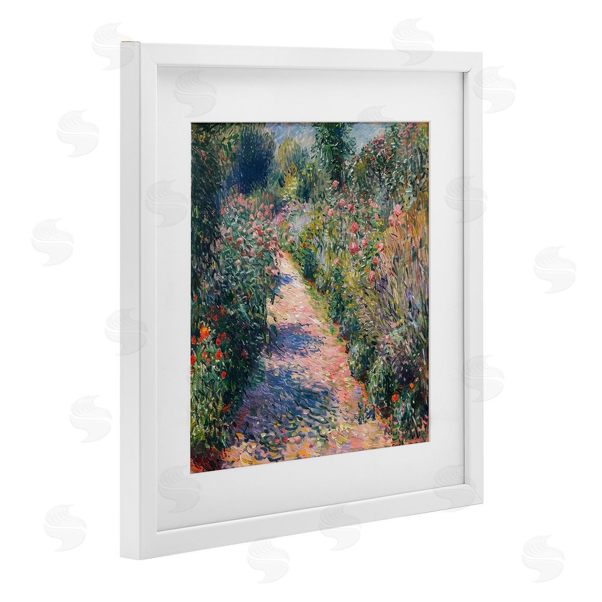 LSR Creative Studio Impressionist Wildflower Path Canvas Wall Art Print