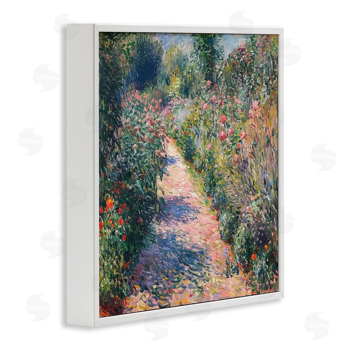 LSR Creative Studio Impressionist Wildflower Path Canvas Wall Art Print