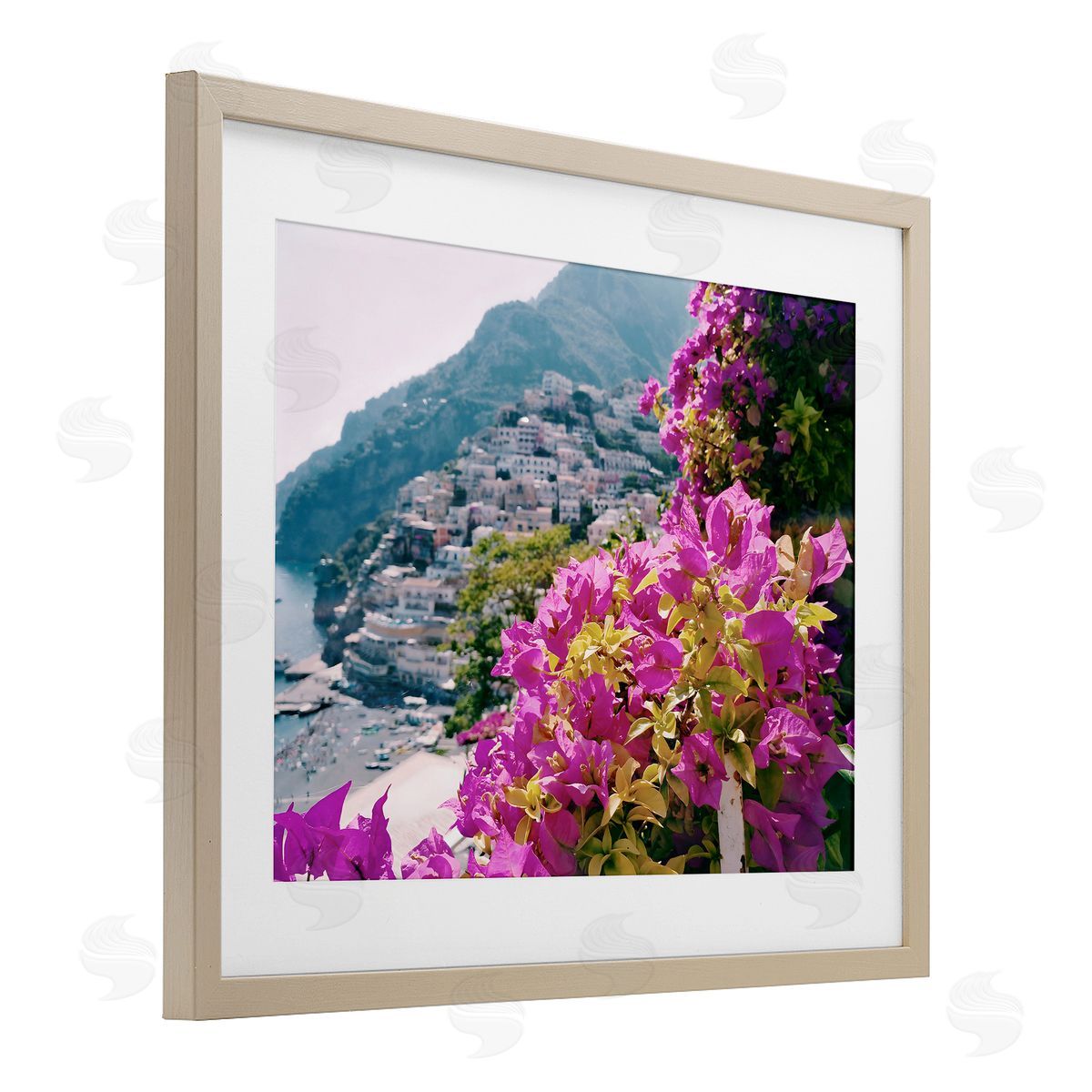 LSR Creative Studio Flowers In Positano Canvas Wall Art Print