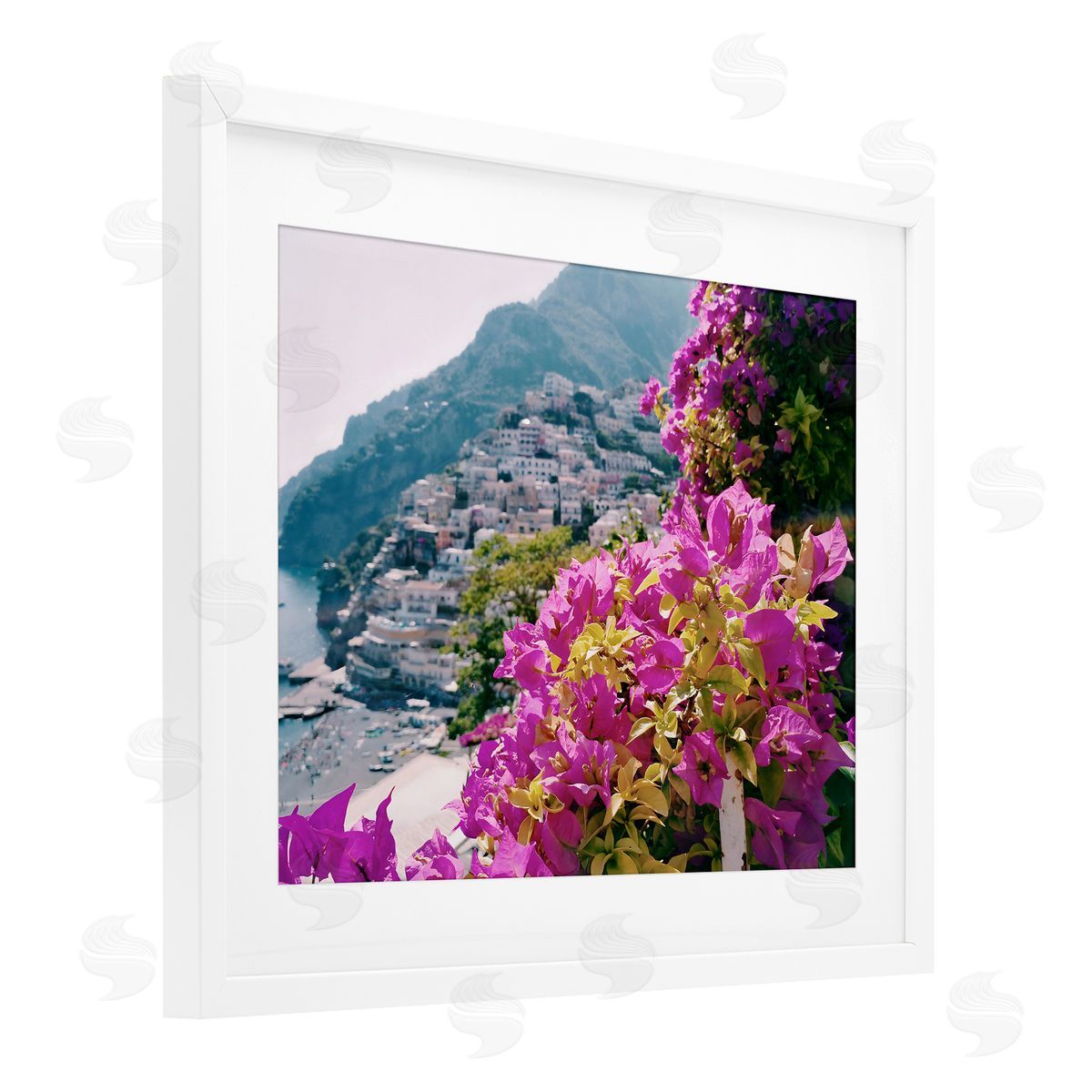 LSR Creative Studio Flowers In Positano Canvas Wall Art Print