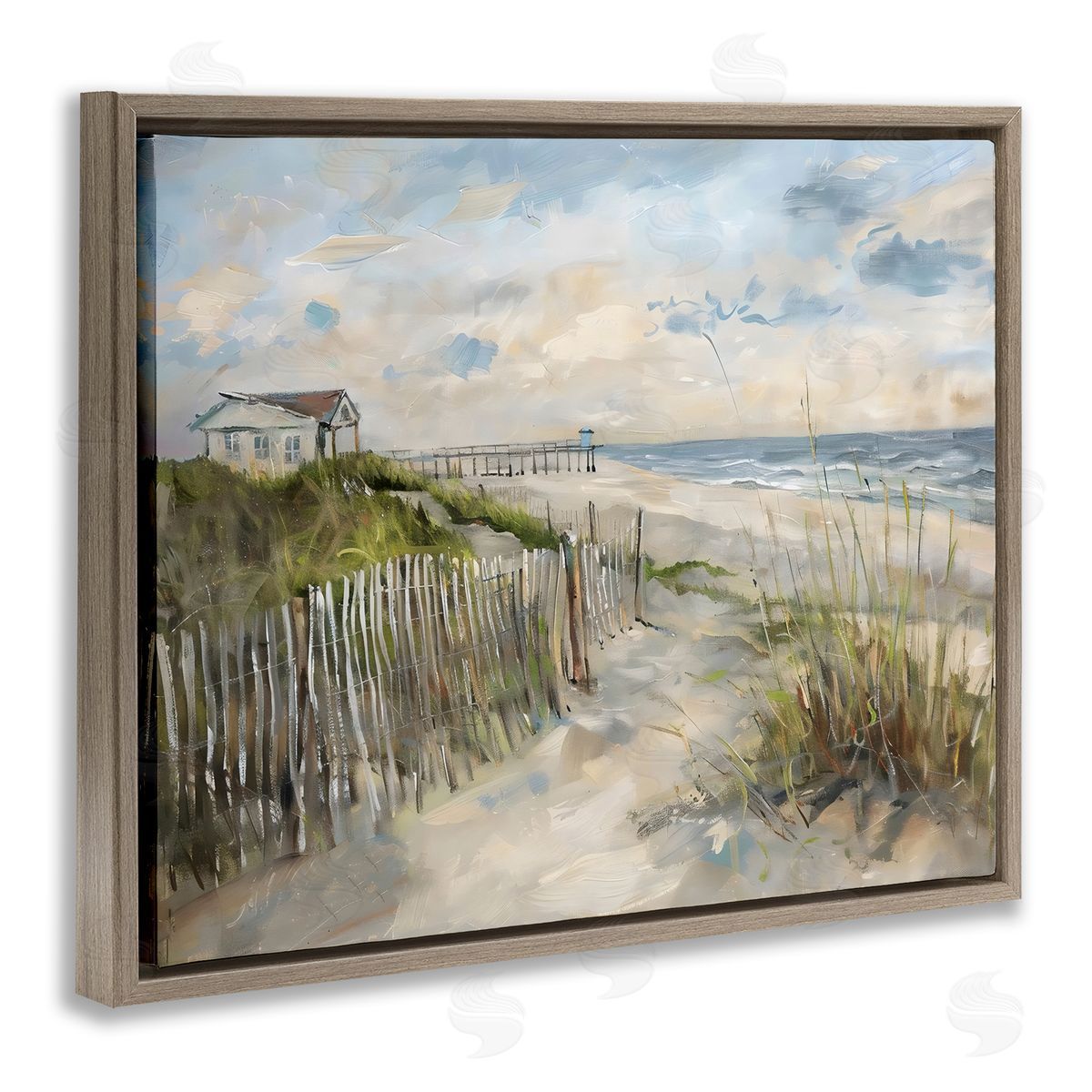 LSR Creative Studio Favorite Spot Beach View Canvas Wall Art Print