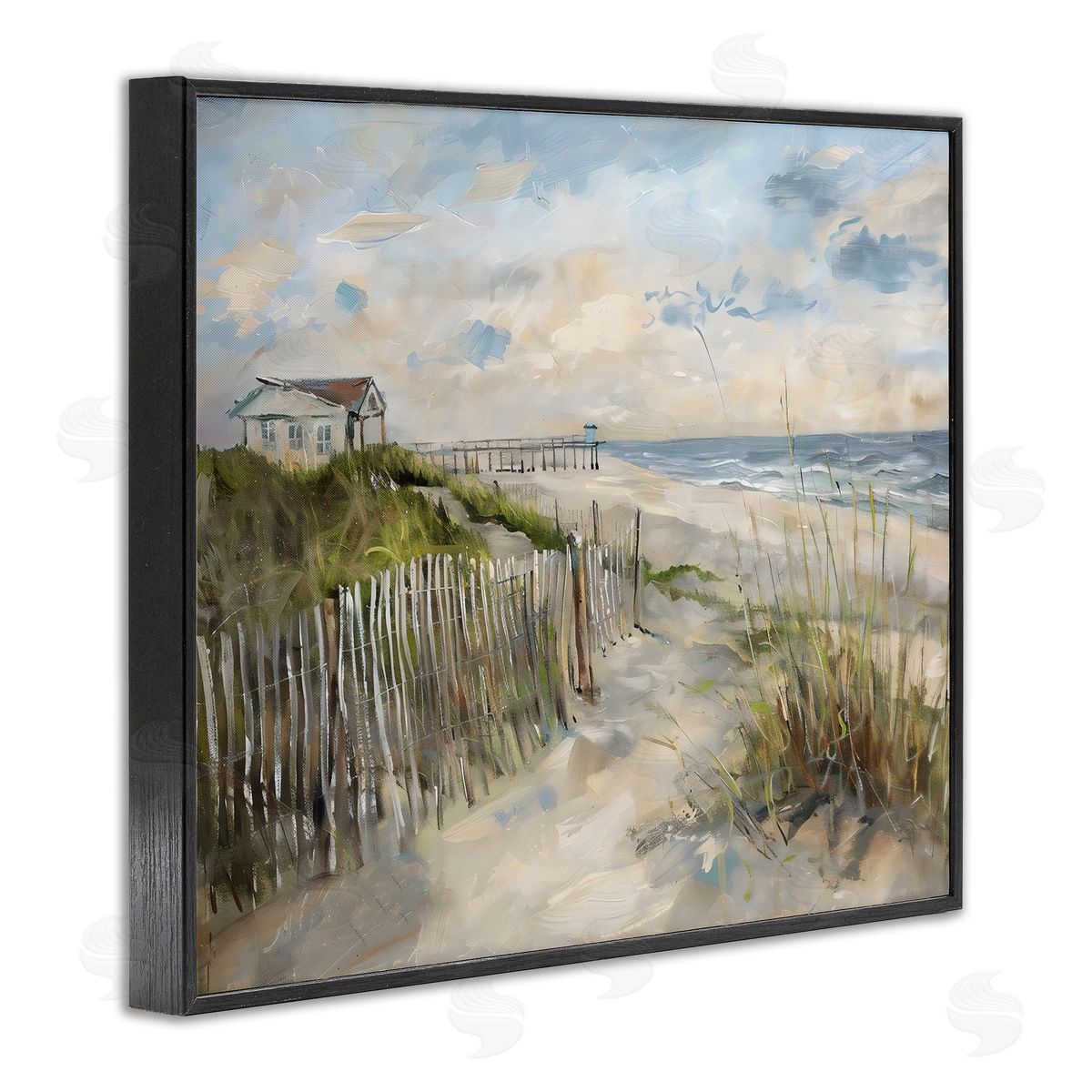 LSR Creative Studio Favorite Spot Beach View Canvas Wall Art Print