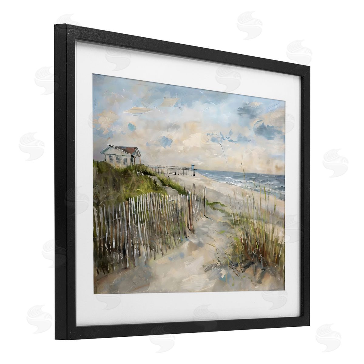 LSR Creative Studio Favorite Spot Beach View Canvas Wall Art Print