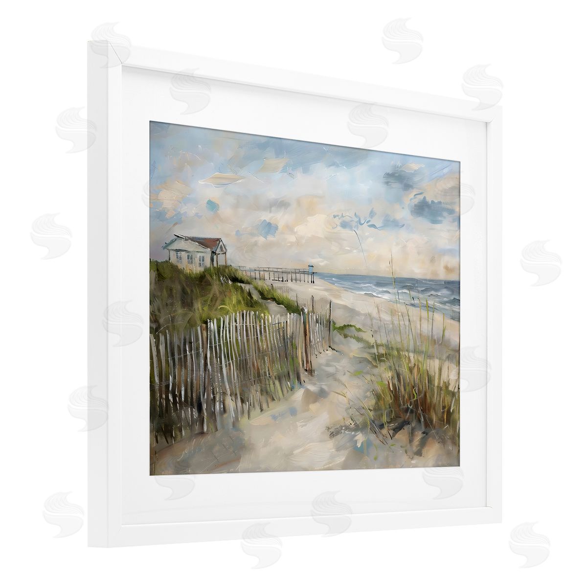 LSR Creative Studio Favorite Spot Beach View Canvas Wall Art Print