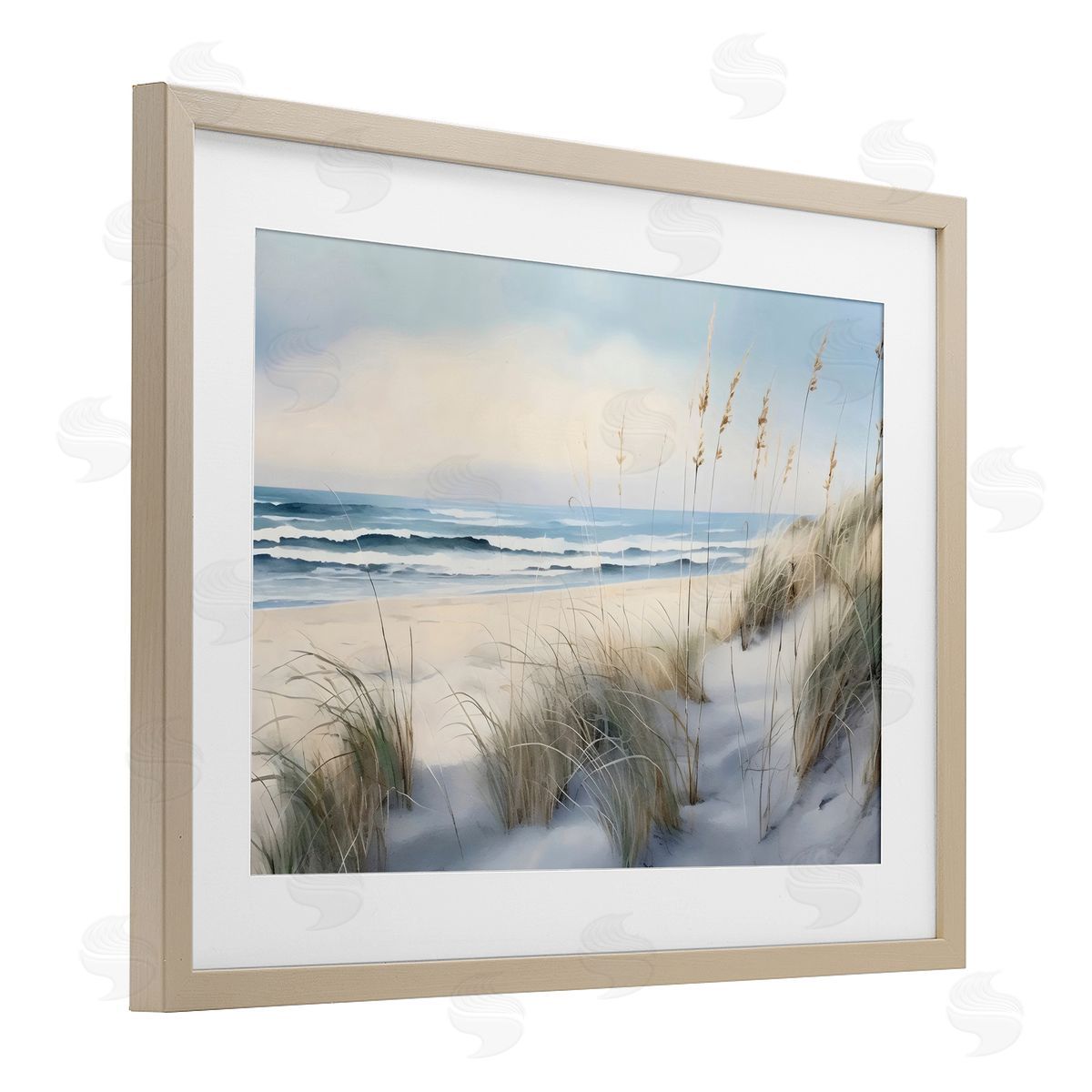 LSR Creative Studio Sand Dunes By Shore Canvas Wall Art Print