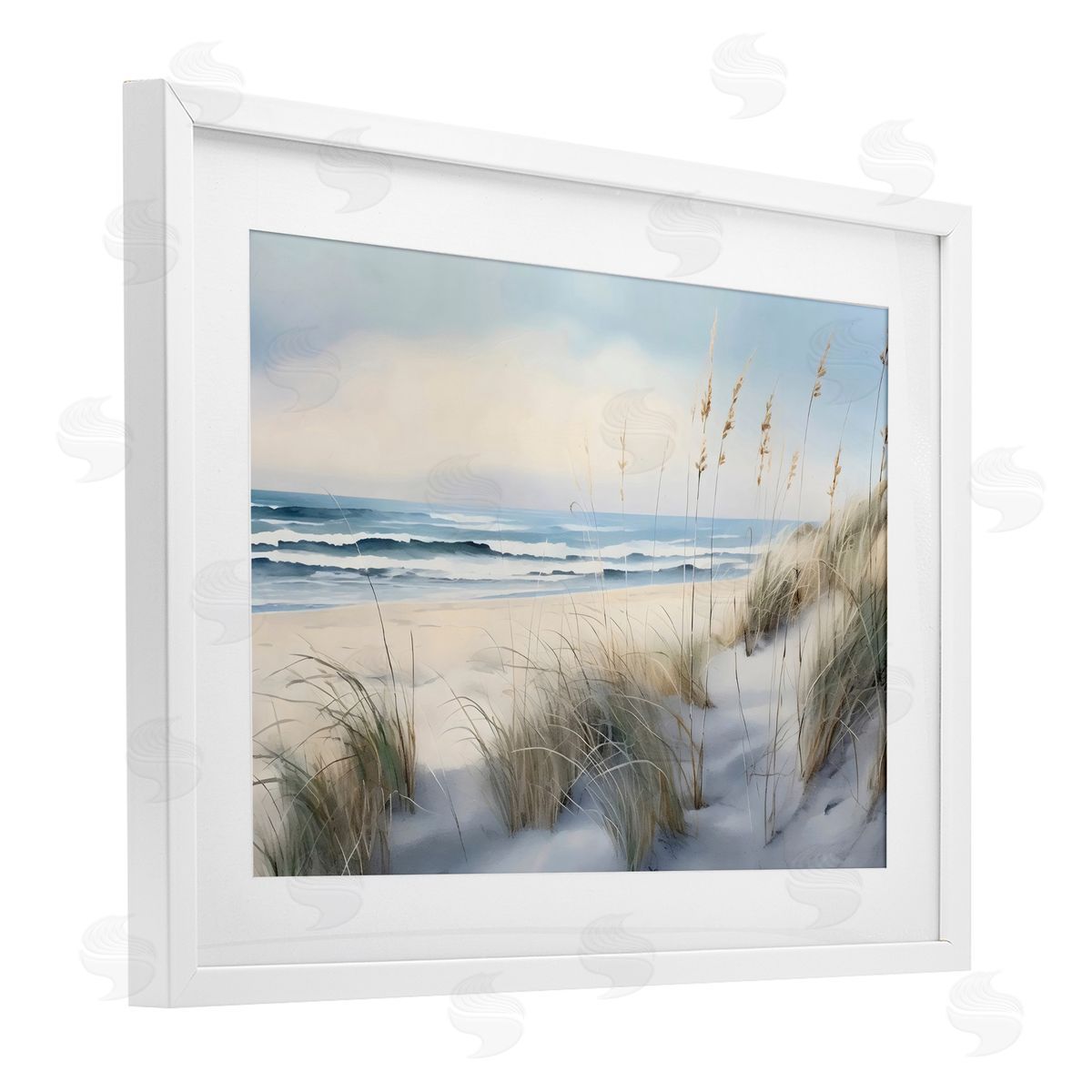 LSR Creative Studio Sand Dunes By Shore Canvas Wall Art Print