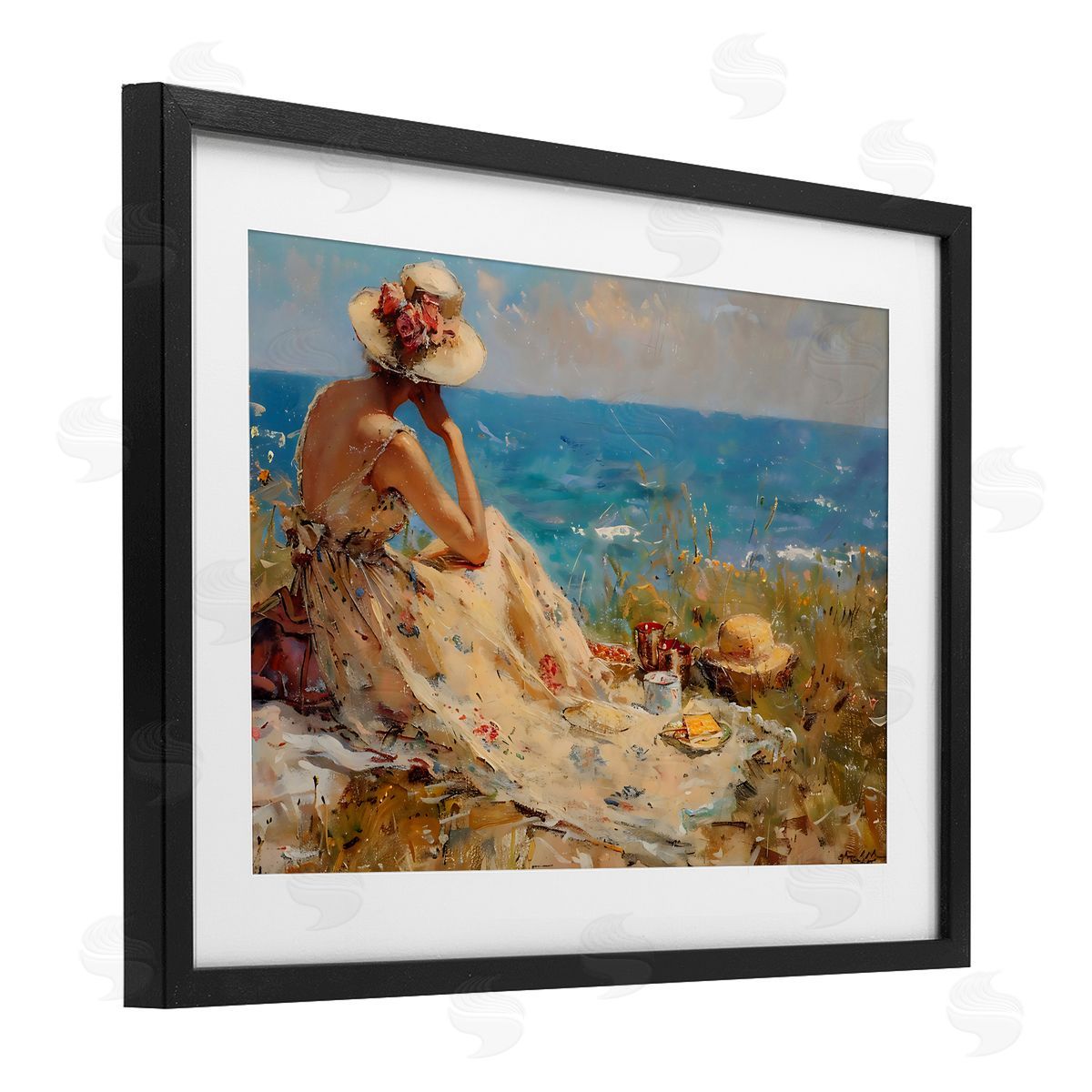 LSR Creative Studio Taking In The View Canvas Wall Art Print