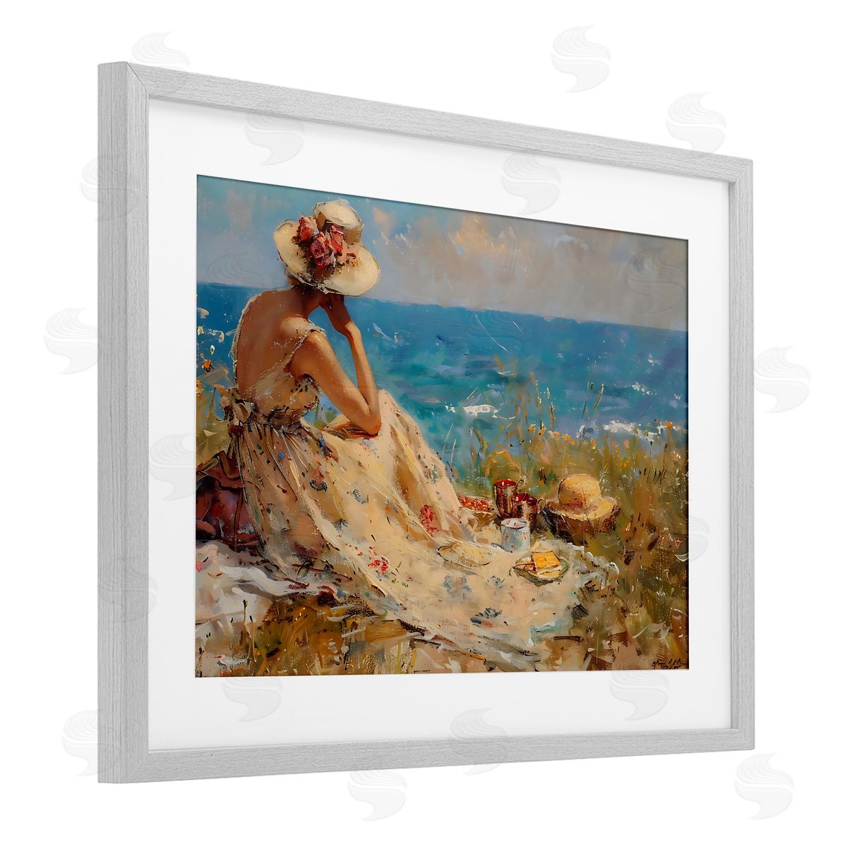 LSR Creative Studio Taking In The View Canvas Wall Art Print