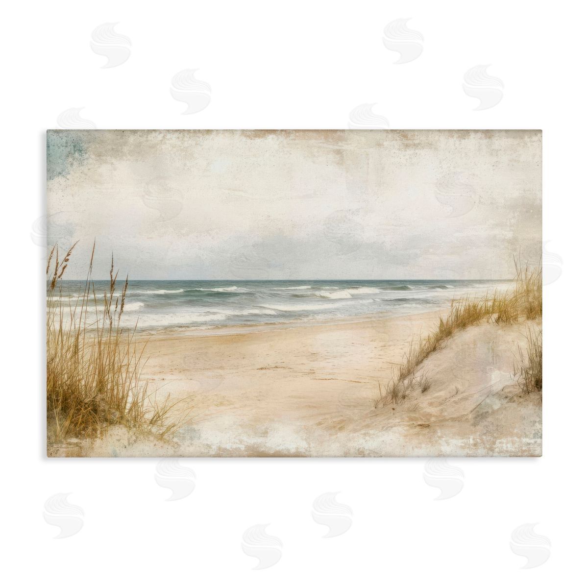 LSR Creative Studio Sandy Dunes View Canvas Wall Art Print