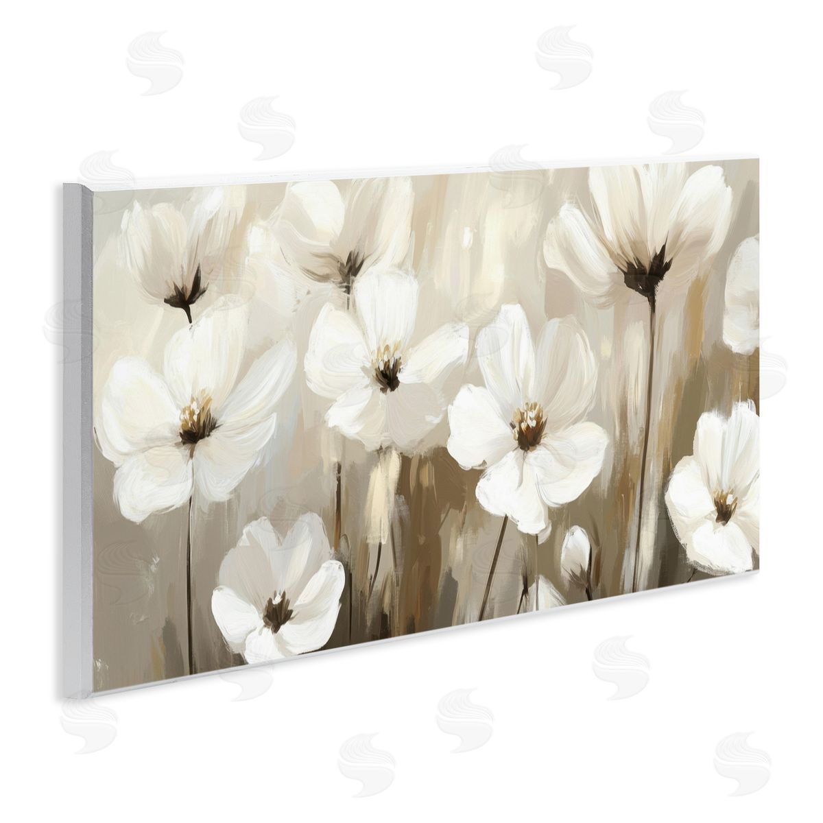 Petal Prints Design Calming Gentle Florals Canvas Wall Art Print