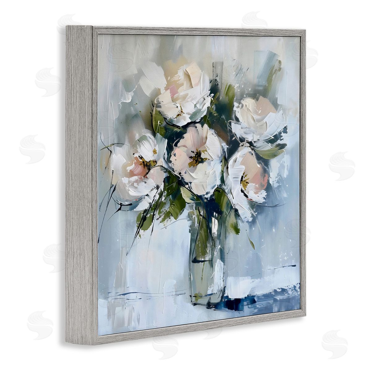 LSR Creative Studio Cottage Chic Modern Bouquet Canvas Wall Art Print