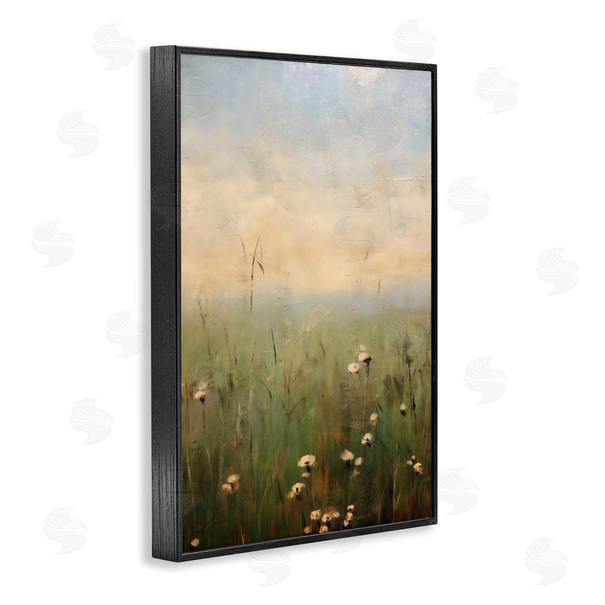 LSR Creative Studio Tall Grass with Flowers Canvas Wall Art Print