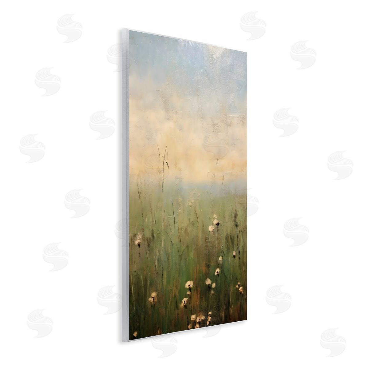 LSR Creative Studio Tall Grass with Flowers Canvas Wall Art Print