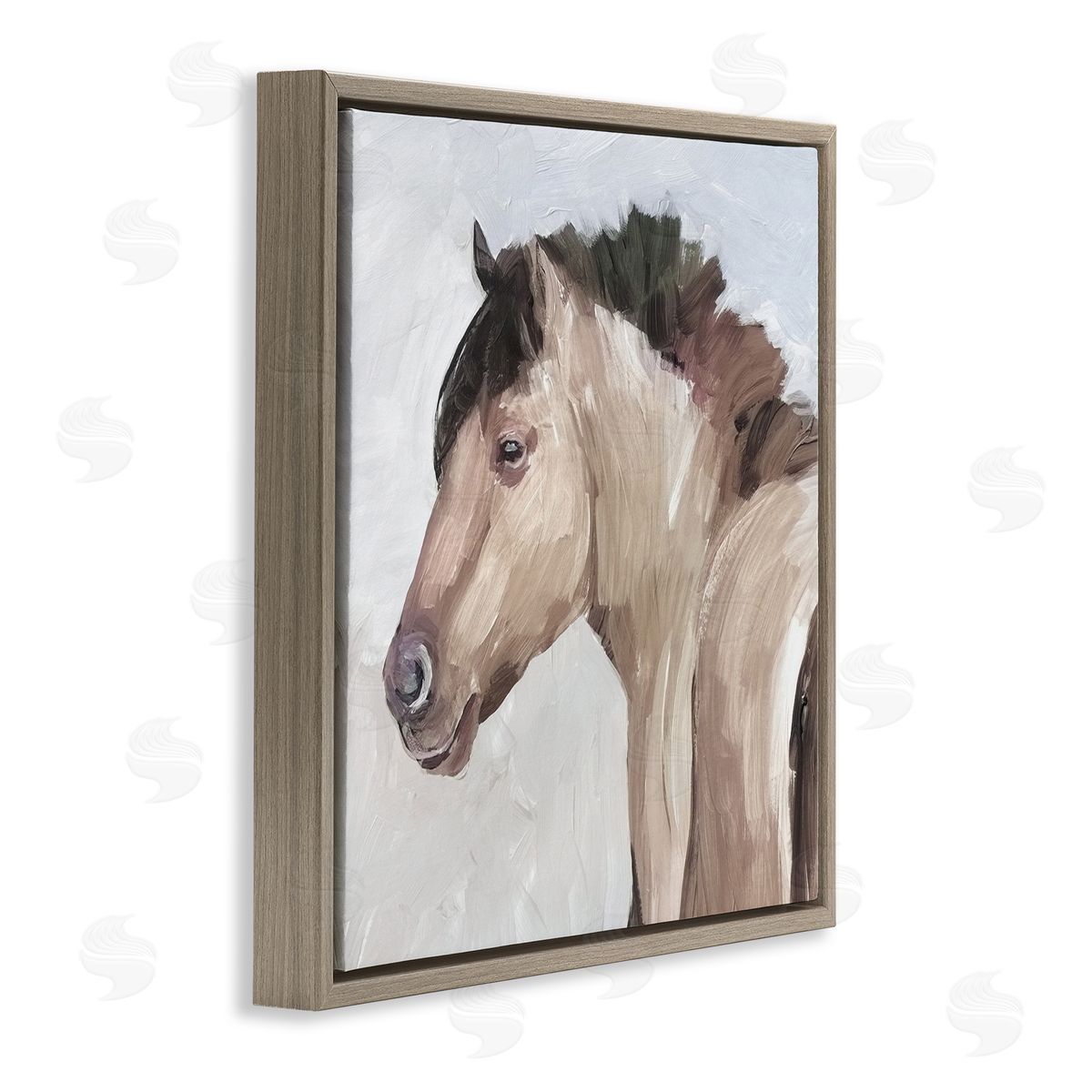 Errico & Slyp Dry Creek Horse Portrait Canvas Wall Art Print