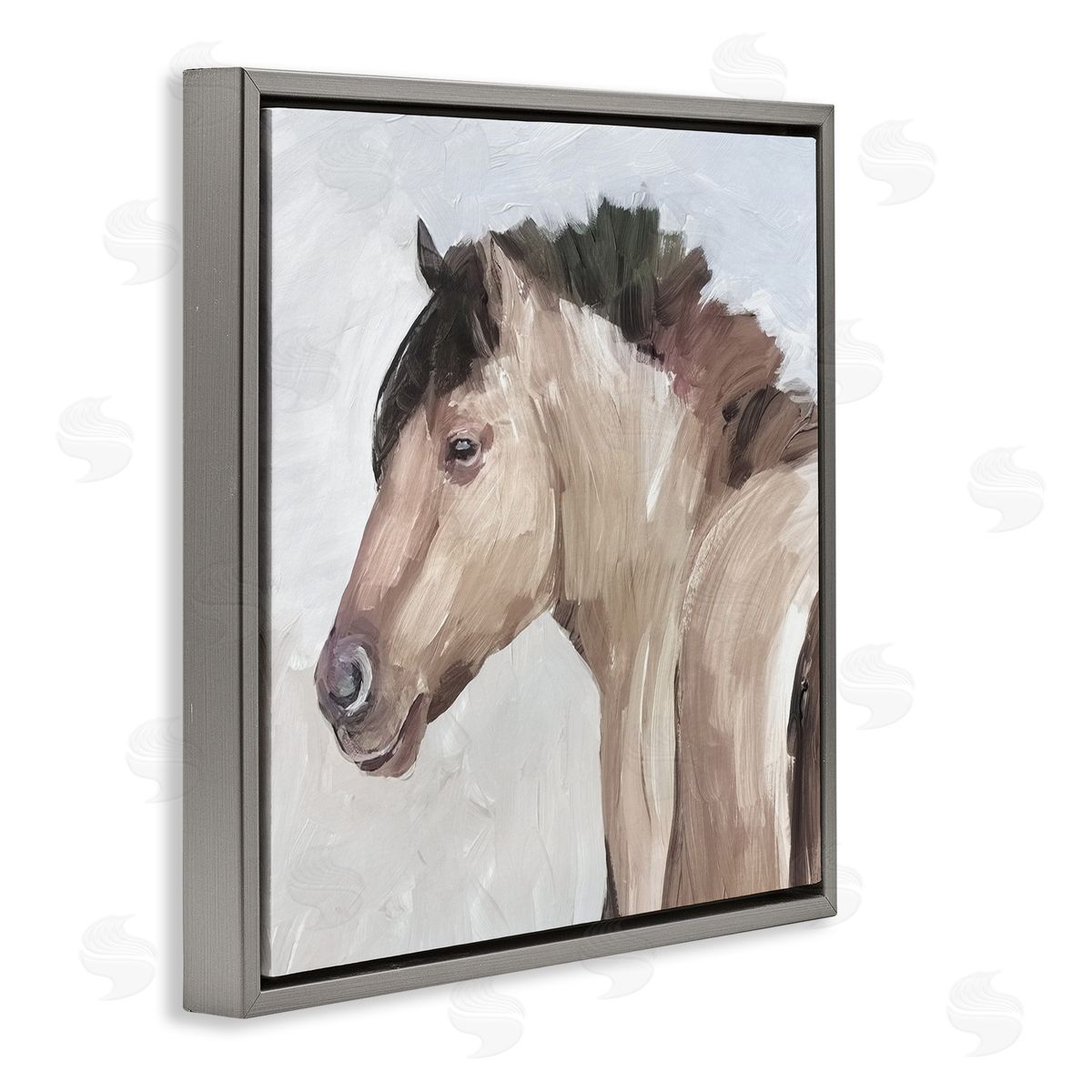 Errico & Slyp Dry Creek Horse Portrait Canvas Wall Art Print