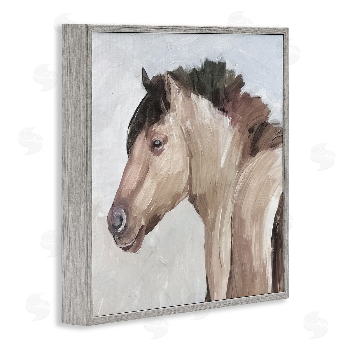 Errico & Slyp Dry Creek Horse Portrait Canvas Wall Art Print