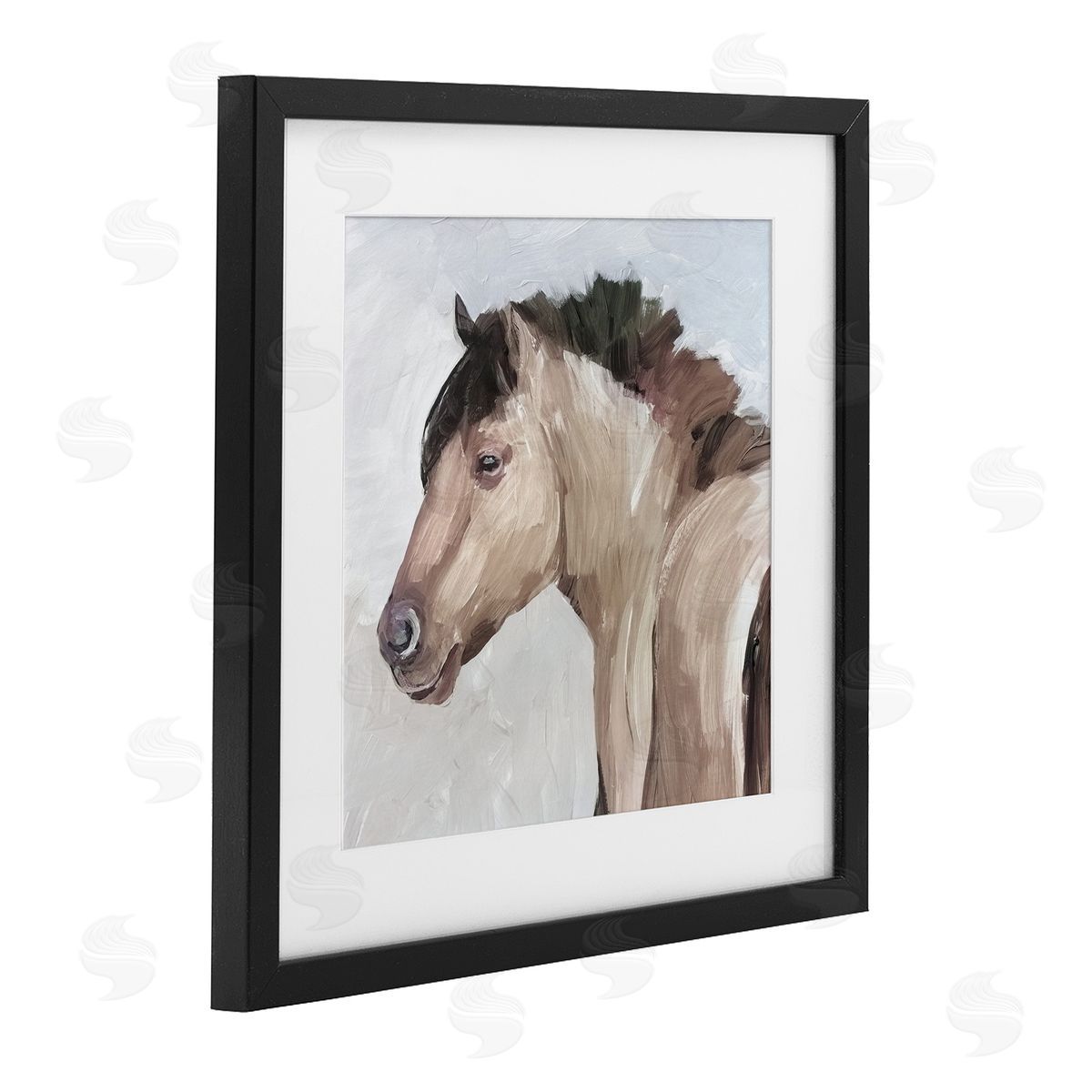 Errico & Slyp Dry Creek Horse Portrait Canvas Wall Art Print