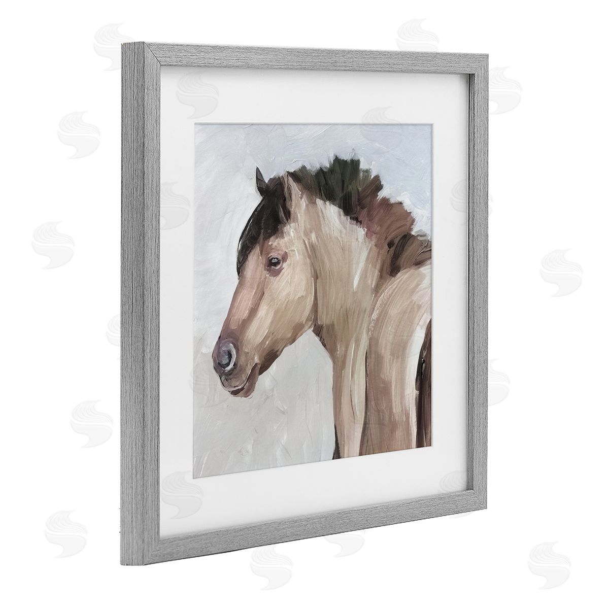 Errico & Slyp Dry Creek Horse Portrait Canvas Wall Art Print