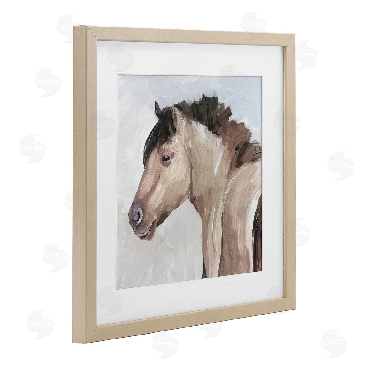 Errico & Slyp Dry Creek Horse Portrait Canvas Wall Art Print
