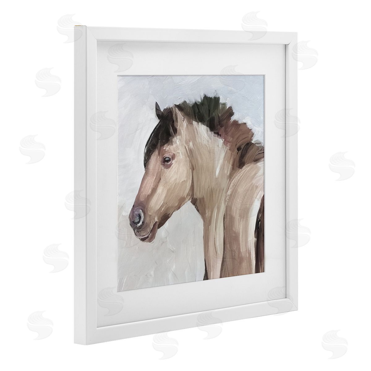 Errico & Slyp Dry Creek Horse Portrait Canvas Wall Art Print