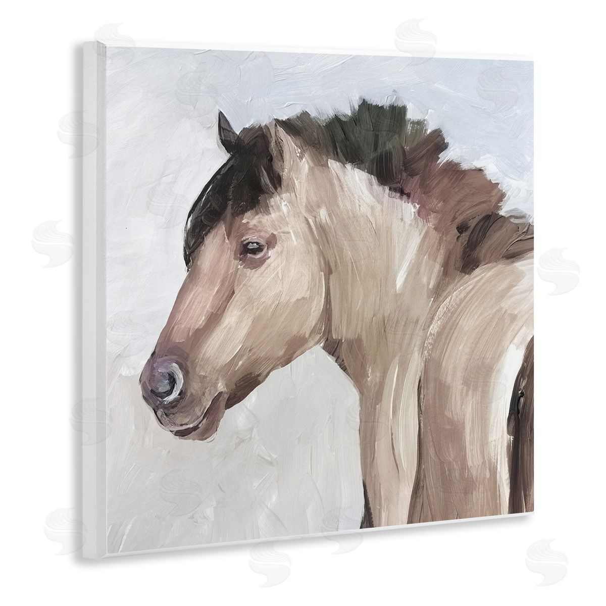 Errico & Slyp Dry Creek Horse Portrait Canvas Wall Art Print