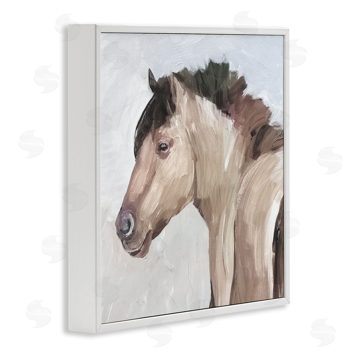 Errico & Slyp Dry Creek Horse Portrait Canvas Wall Art Print