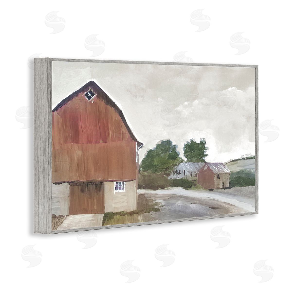 Errico & Slyp Grace Farm Barn View Canvas Wall Art Print