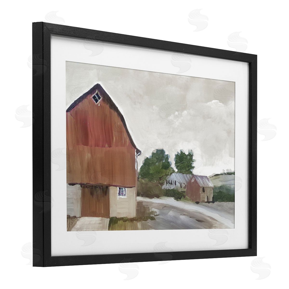 Errico & Slyp Grace Farm Barn View Canvas Wall Art Print