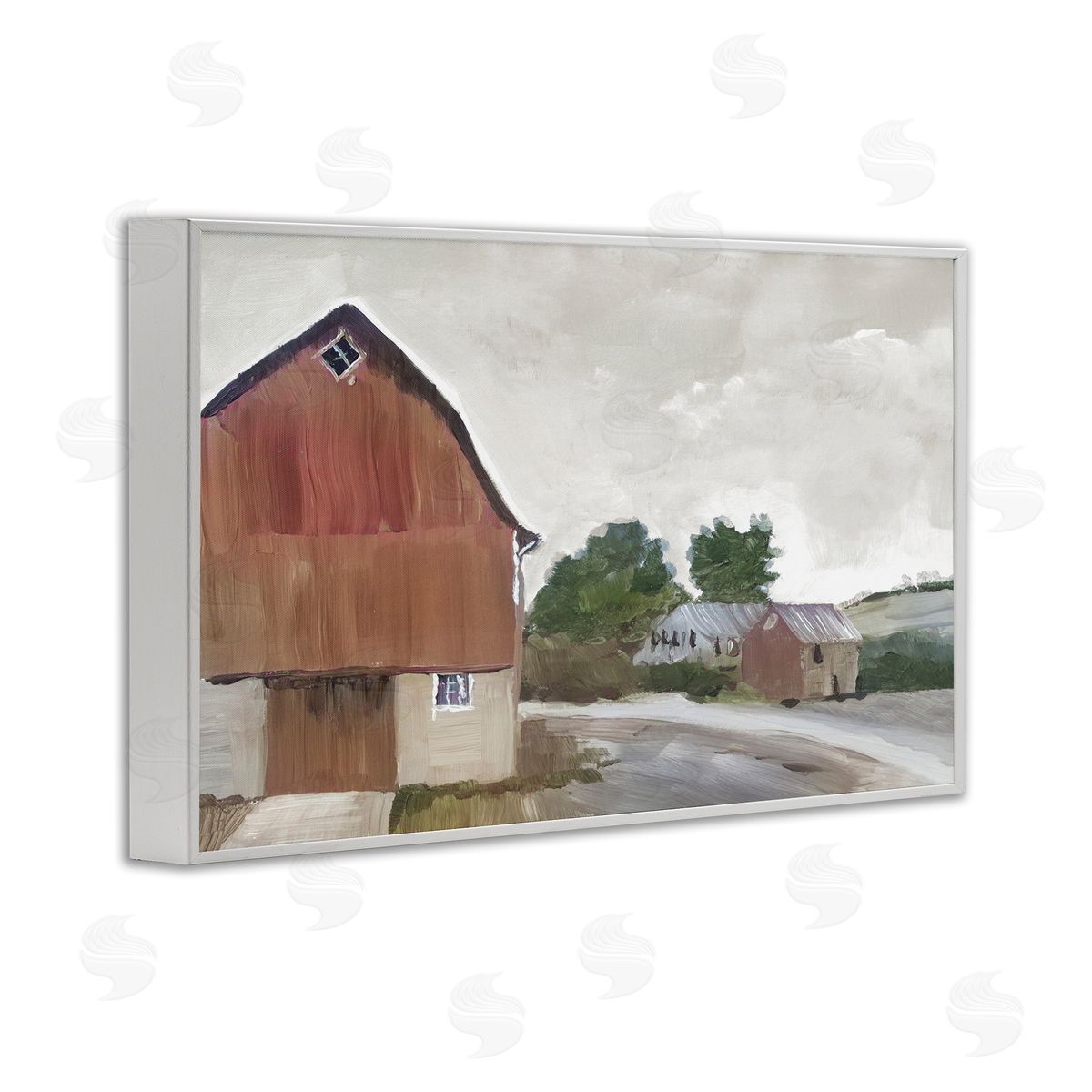 Errico & Slyp Grace Farm Barn View Canvas Wall Art Print