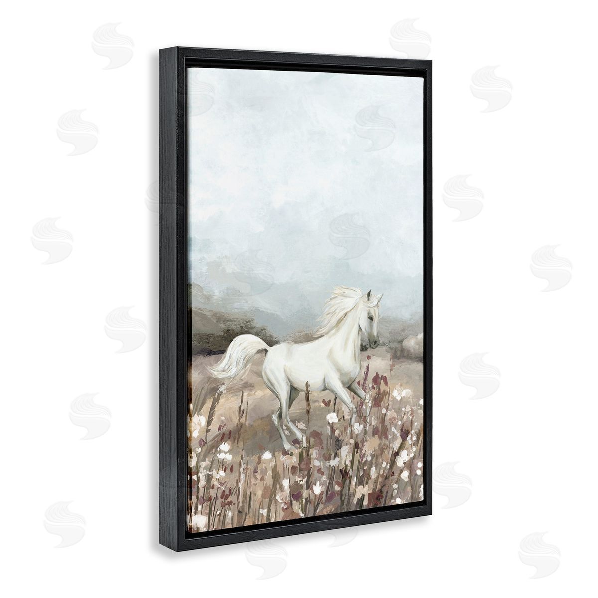 Hannah Dawson Wildflower Grace Horse Canvas Wall Art Print