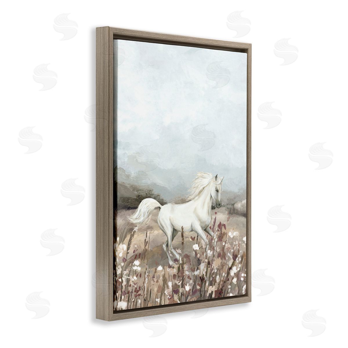 Hannah Dawson Wildflower Grace Horse Canvas Wall Art Print