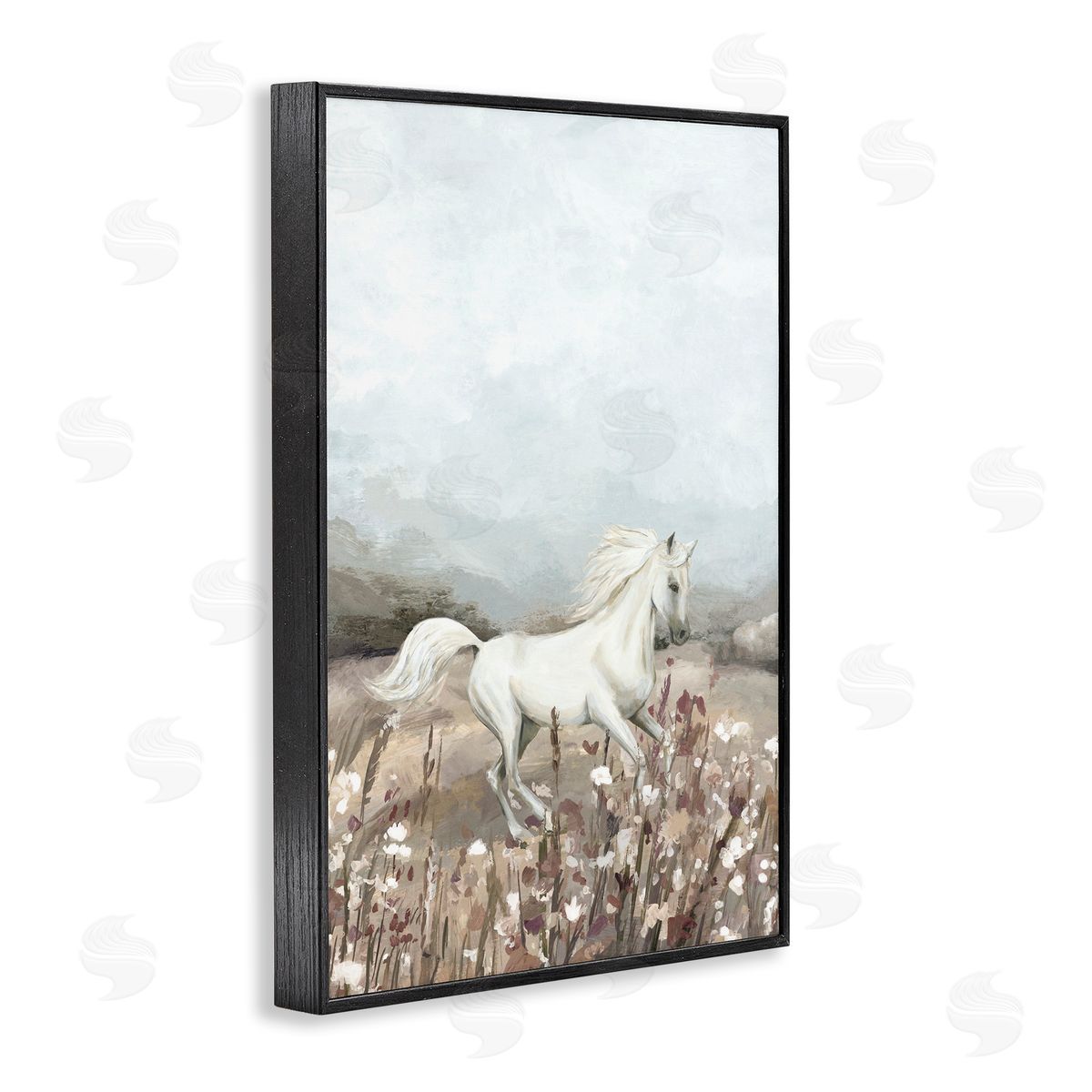 Hannah Dawson Wildflower Grace Horse Canvas Wall Art Print