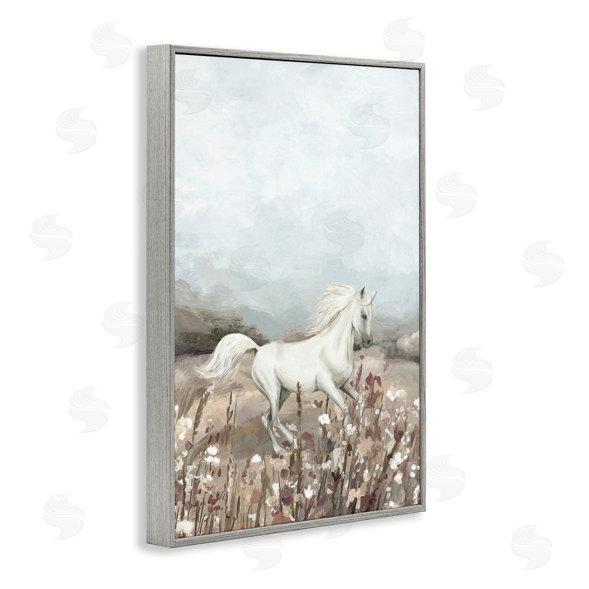 Hannah Dawson Wildflower Grace Horse Canvas Wall Art Print