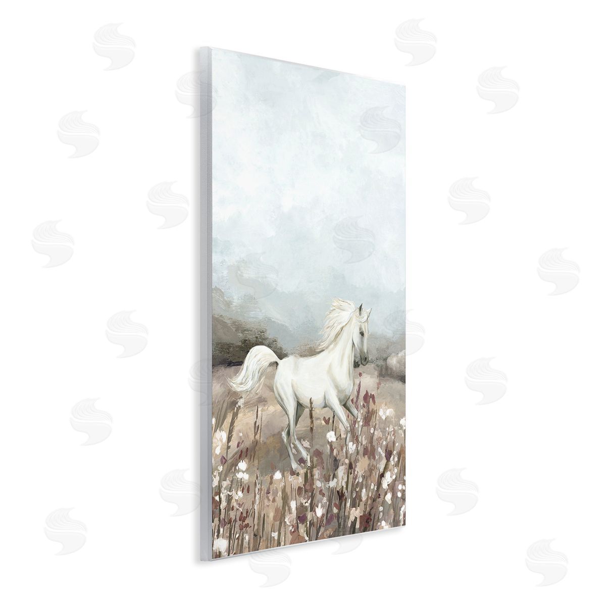 Hannah Dawson Wildflower Grace Horse Canvas Wall Art Print