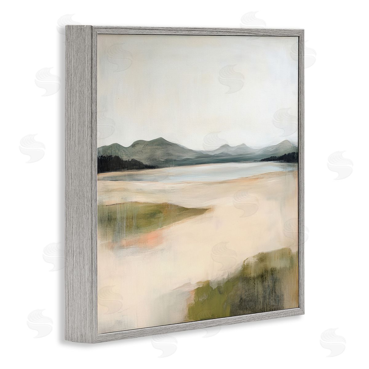 Raymond Powers High Mountain Lake Canvas Wall Art Print