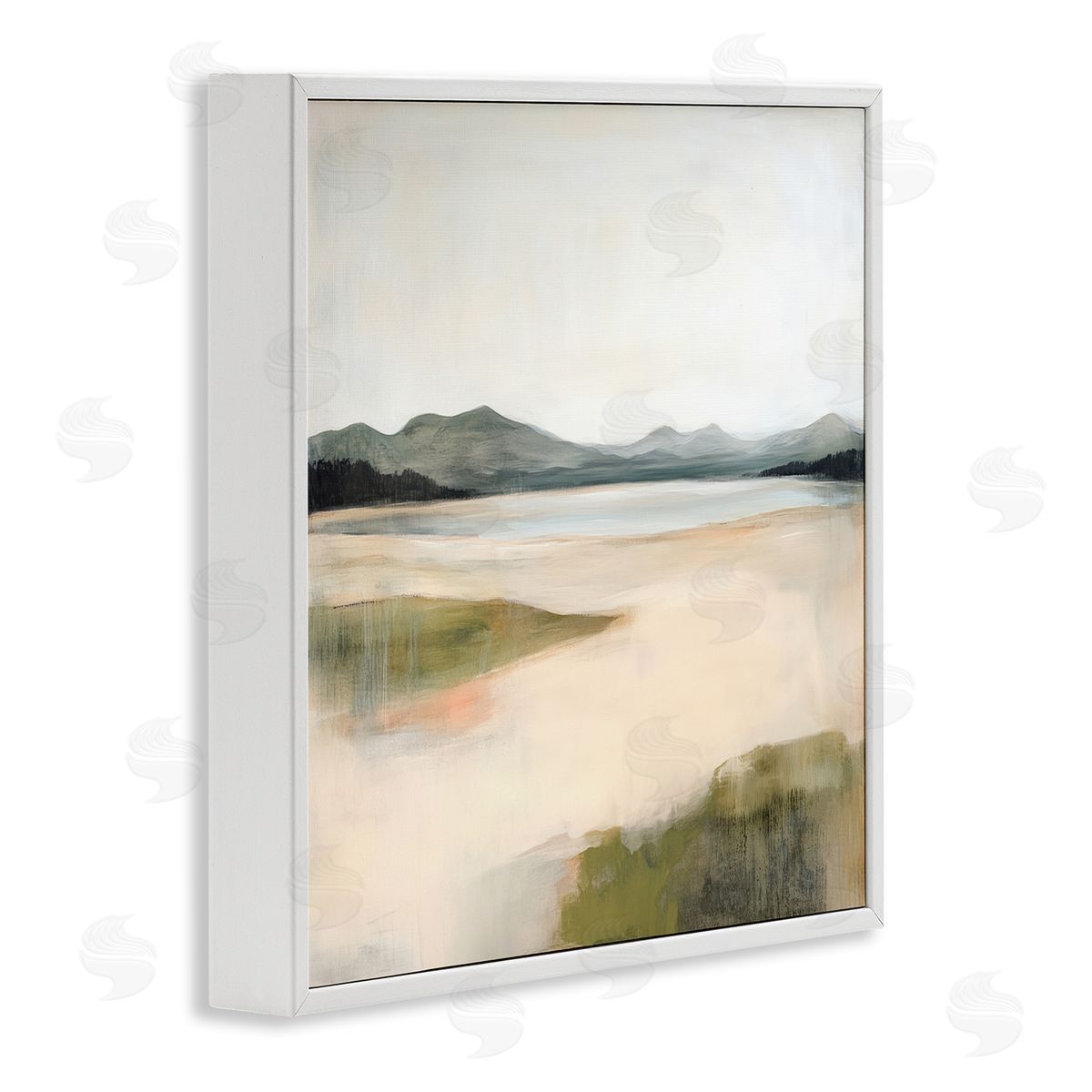 Raymond Powers High Mountain Lake Canvas Wall Art Print