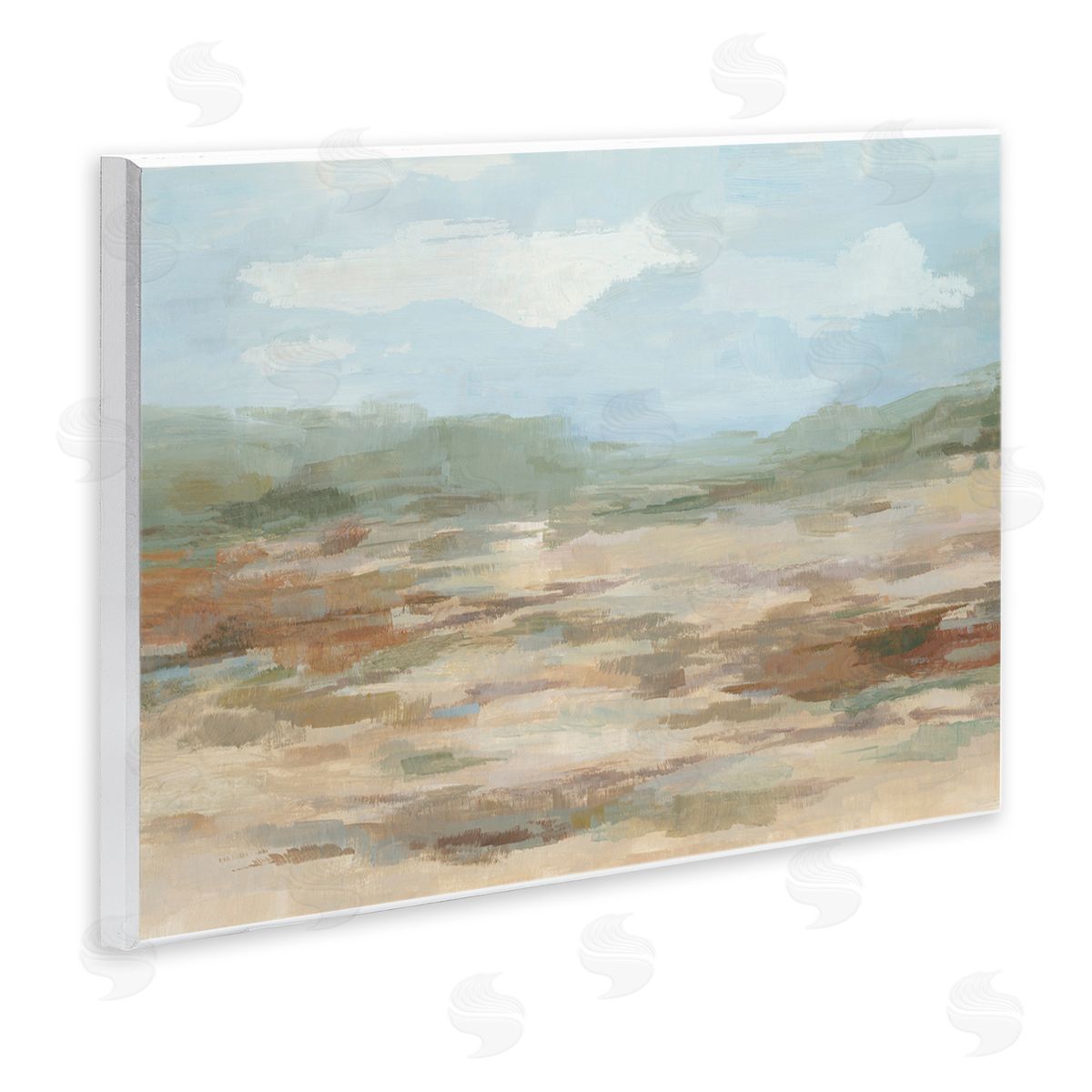 Hannah Dawson Desert Calm Abstract View Canvas Wall Art Print