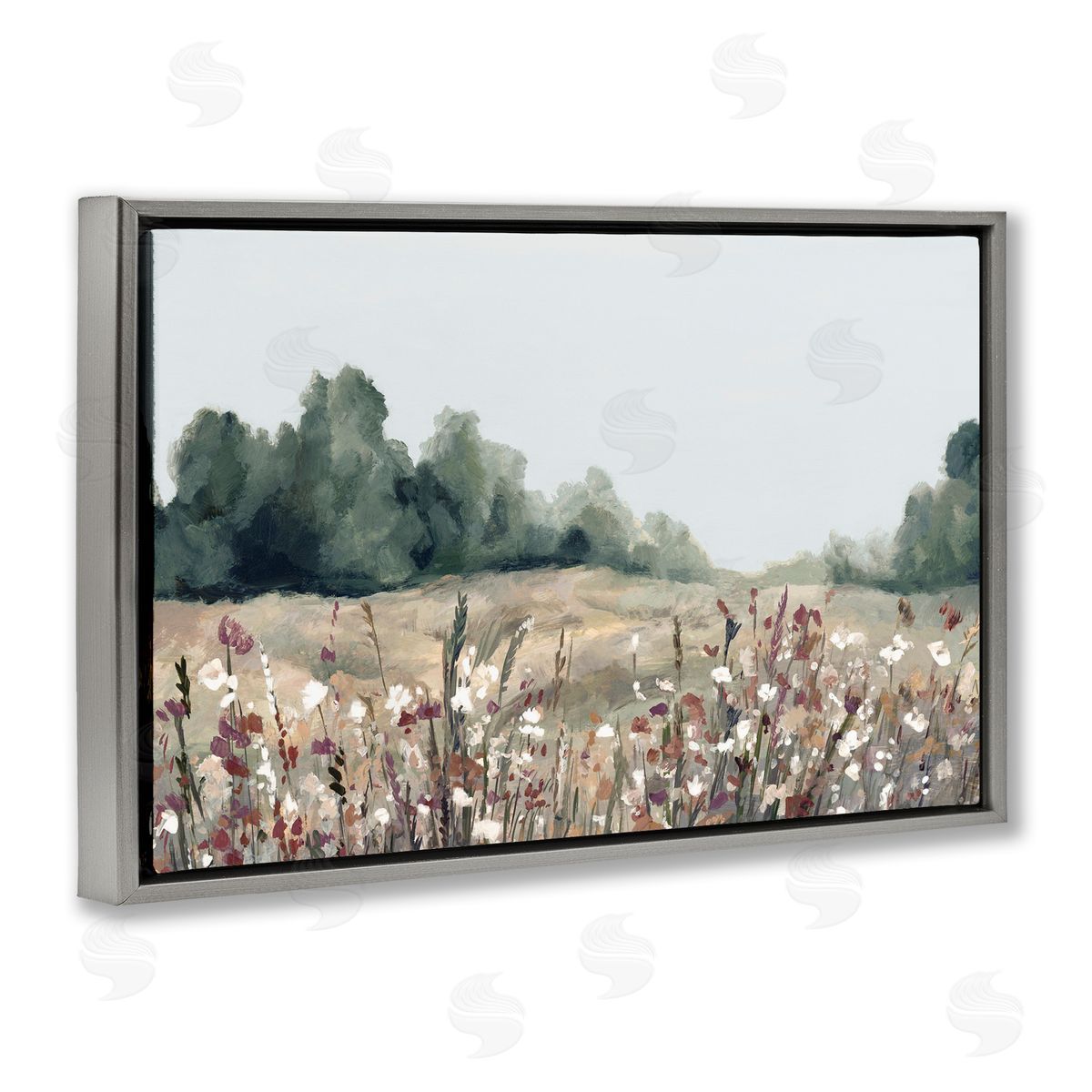 Hannah Dawson Muted Meadows Landscape Canvas Wall Art Print