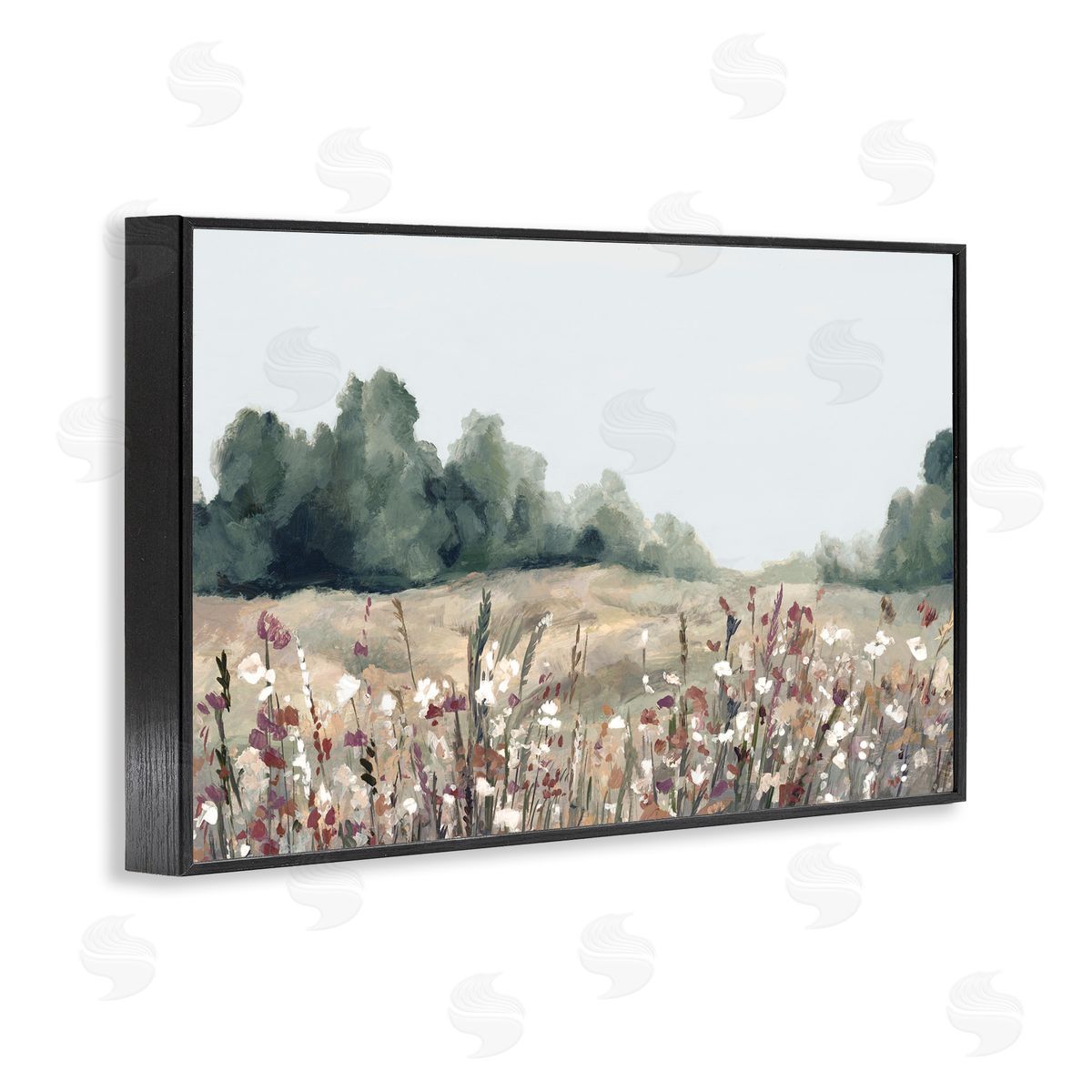 Hannah Dawson Muted Meadows Landscape Canvas Wall Art Print