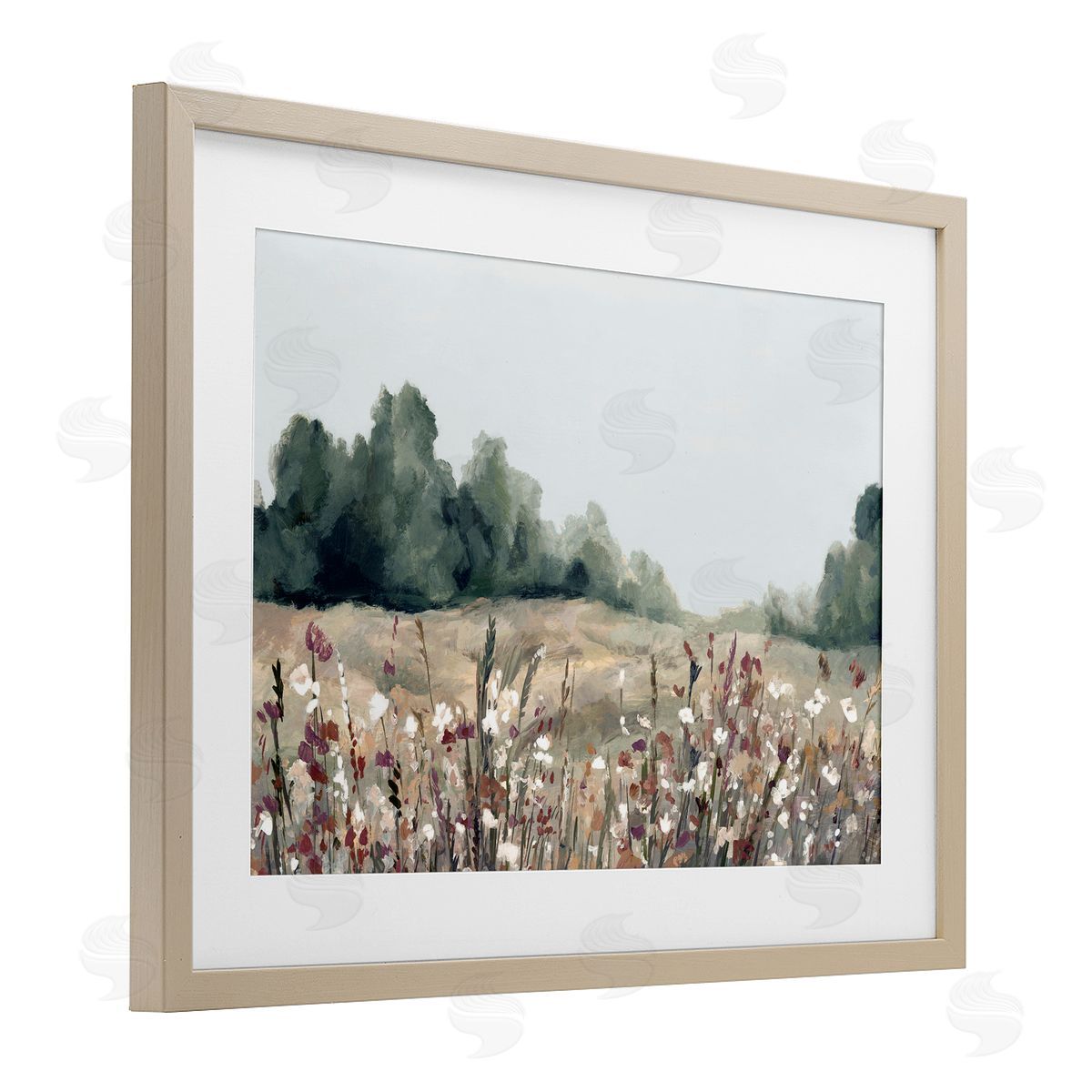Hannah Dawson Muted Meadows Landscape Canvas Wall Art Print
