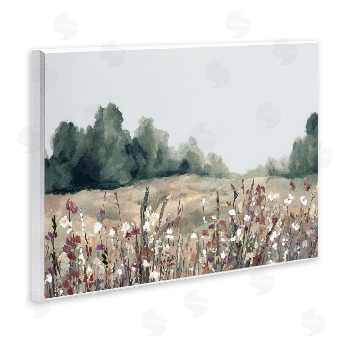 Hannah Dawson Muted Meadows Landscape Canvas Wall Art Print